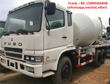 Trung Quốc MITSUBISHI Fuso Xe trộn bê tông đã qua sử dụng Xe tải 8m3 Dung tích nhiên liệu Diesel nhà cung cấp