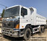  sử dụng hino 700 series xe tải tự đổ 25-30 tấn 350 hp Hộp đổ rác 16 cbm sản xuất năm 2012