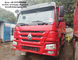 Xe tải tự đổ đã sử dụng HOWO 375 Euro 3 9000 * 2500 * 3500 Mm Hoạt động dễ dàng nhà cung cấp